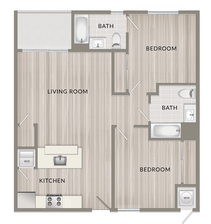 Suite A Floorplan